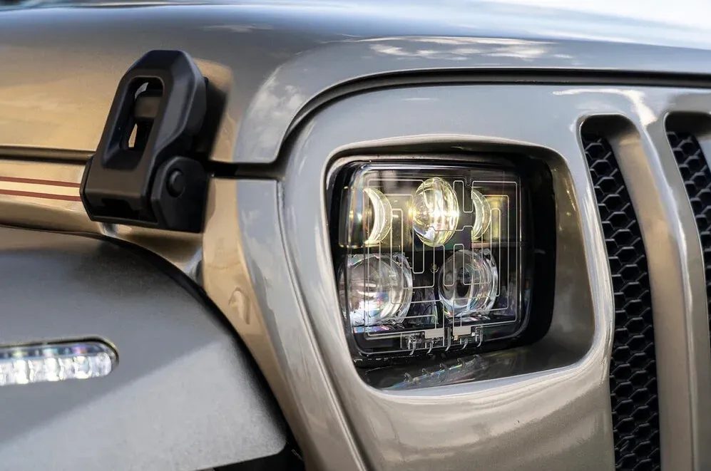 YJ-Styled Grille - Compatible With All Variations of JL Wrangler (2018-Current) JL, JLU, JT Gladiator