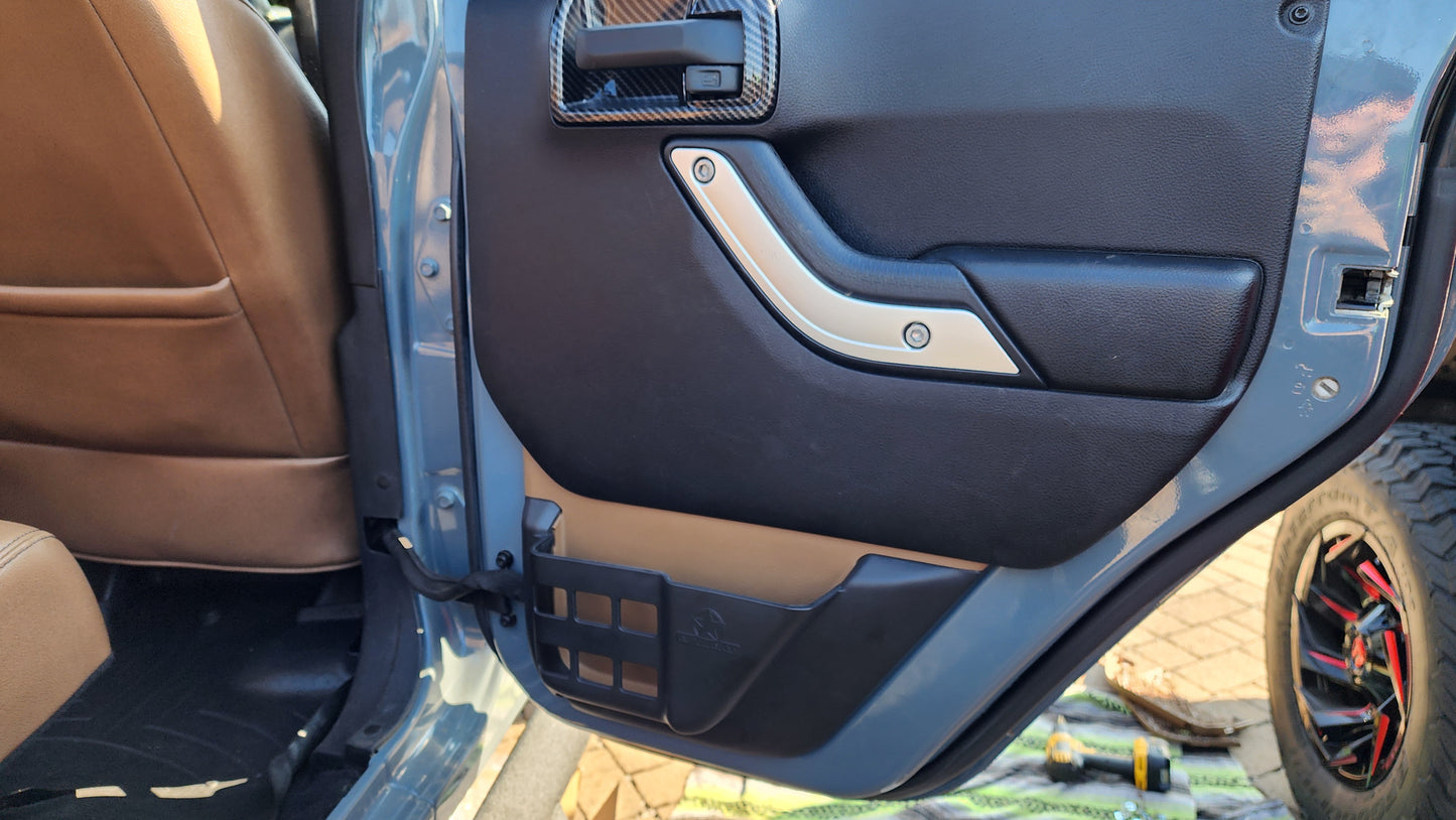 OEM Plus Door Pockets For JKU Wrangler