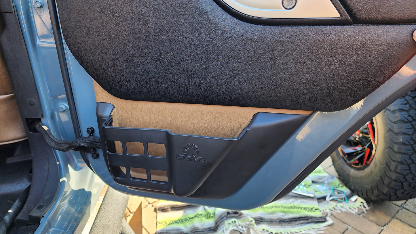 OEM Plus Door Pockets For JKU Wrangler