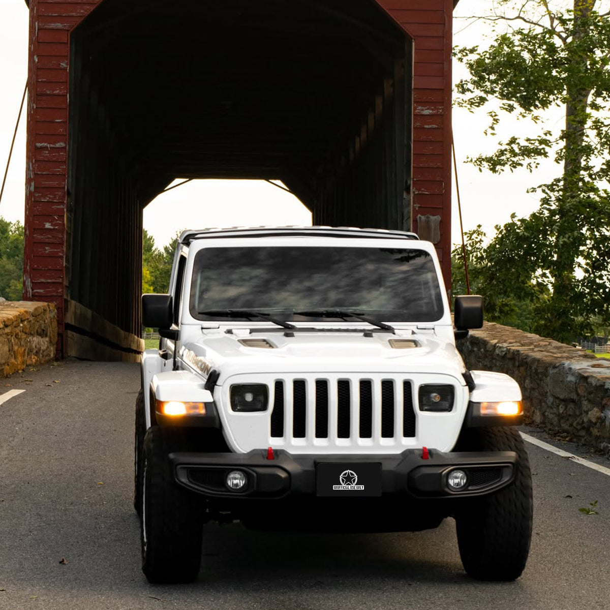 YJ-Styled Grille - Compatible With All Variations of JL Wrangler (2018-Current) JL, JLU, JT Gladiator