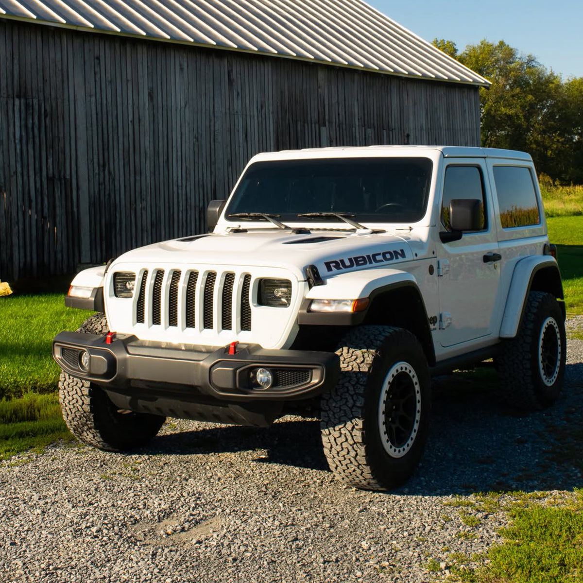 YJ-Styled Grille - Compatible With All Variations of JL Wrangler (2018-Current) JL, JLU, JT Gladiator