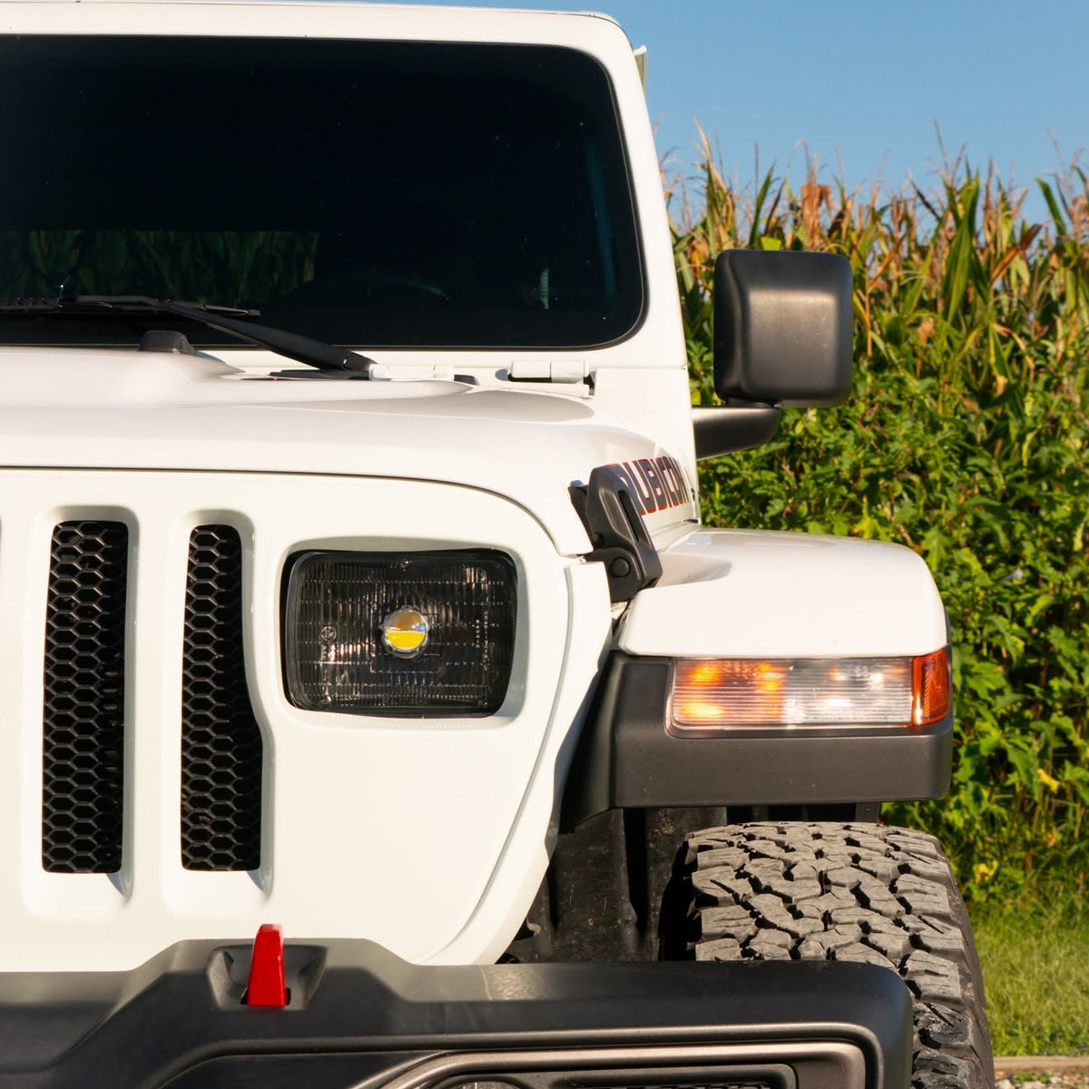 YJ-Styled Grille - Compatible With All Variations of JL Wrangler (2018-Current) JL, JLU, JT Gladiator