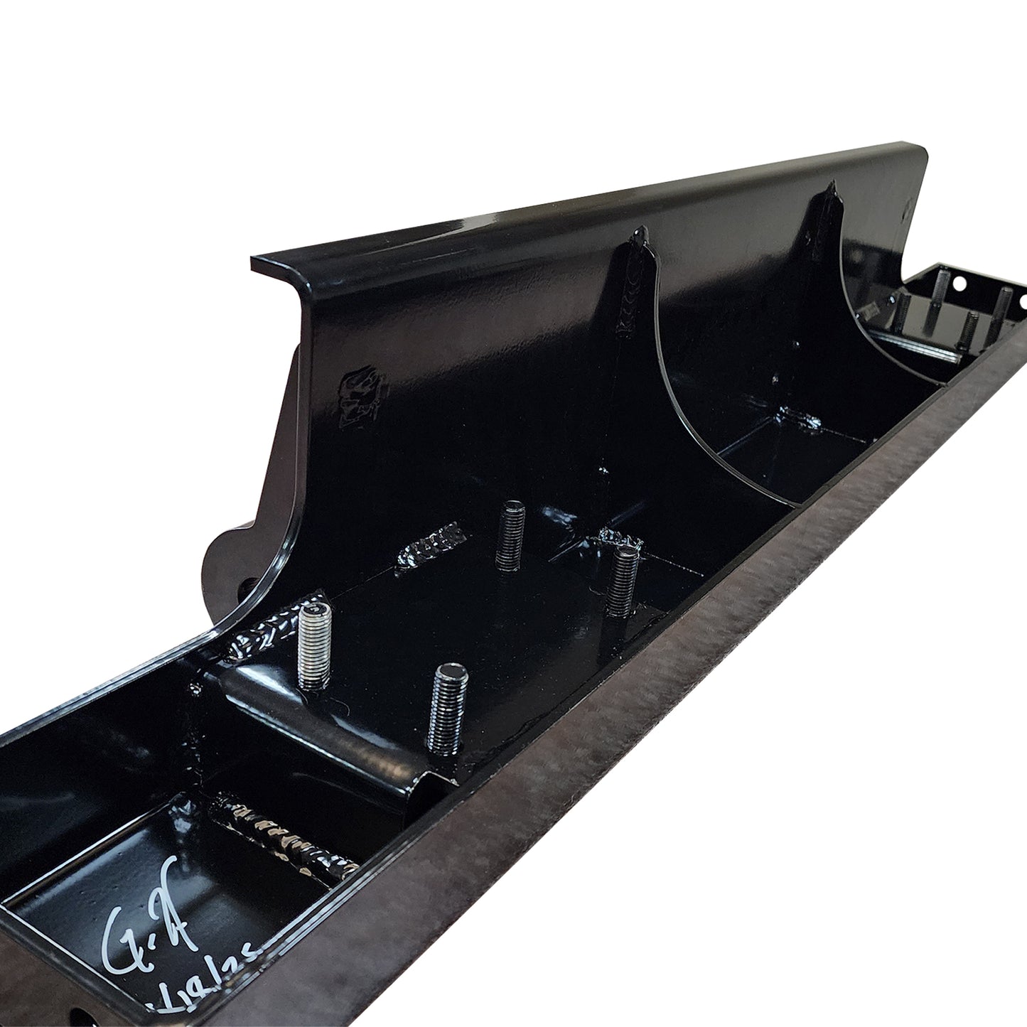 Jeep Bumper made of 1/4 inch plate steel welded together