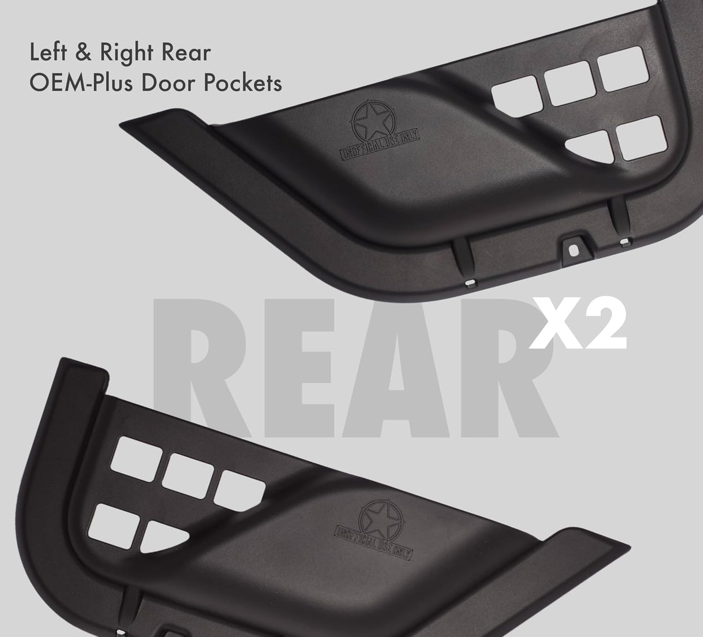 Jeep JL, JLU, JT Door Pocket